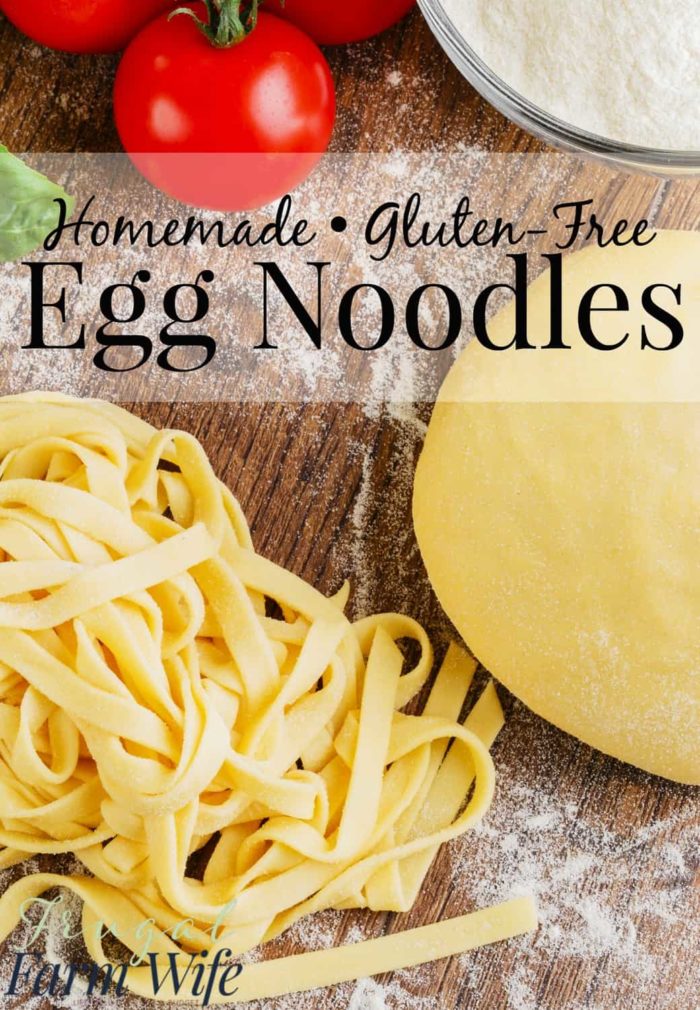 Gluten-Free Egg Noodles | The Frugal Farm Wife