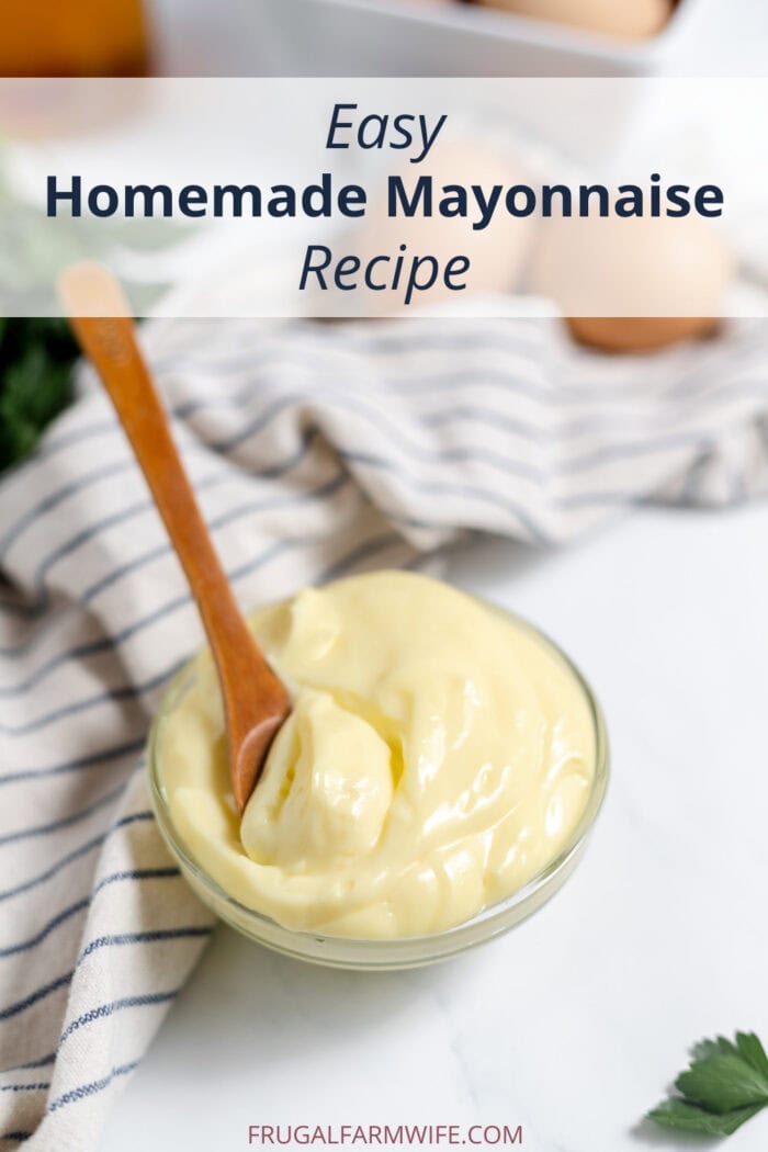No-fail homemade mayonnaise recipe