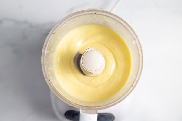 mayo in food processor