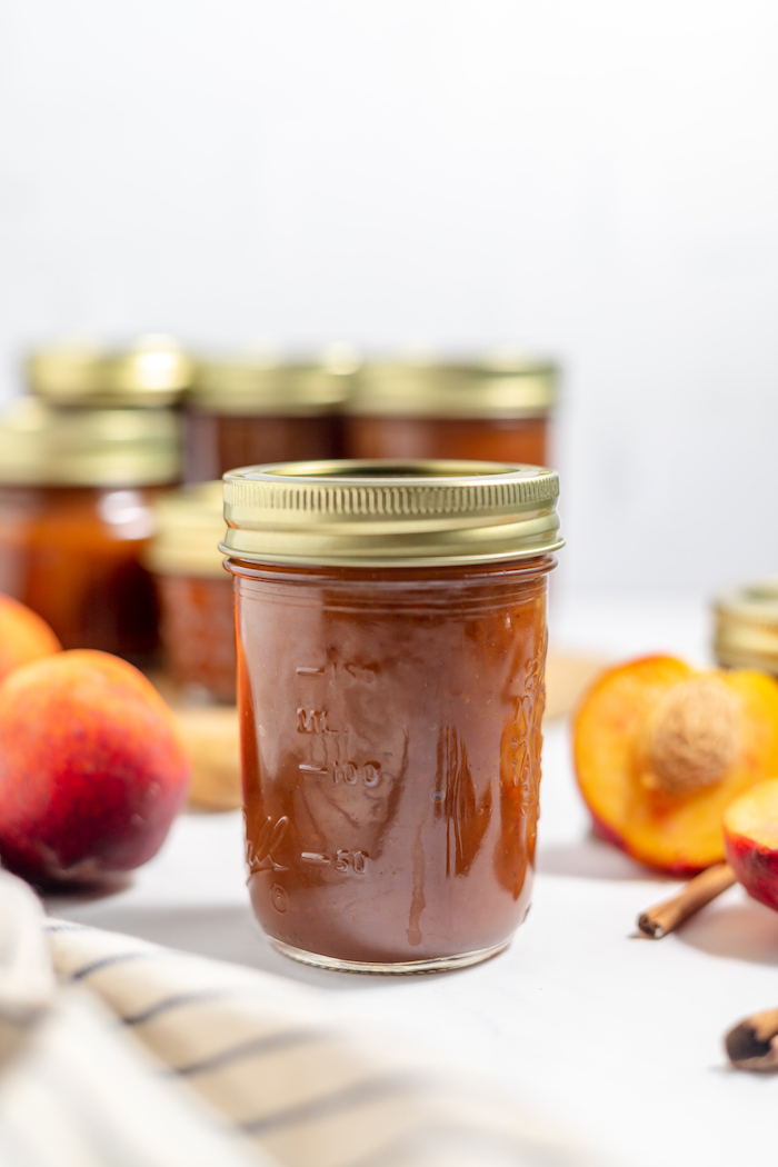 how to can peach butter