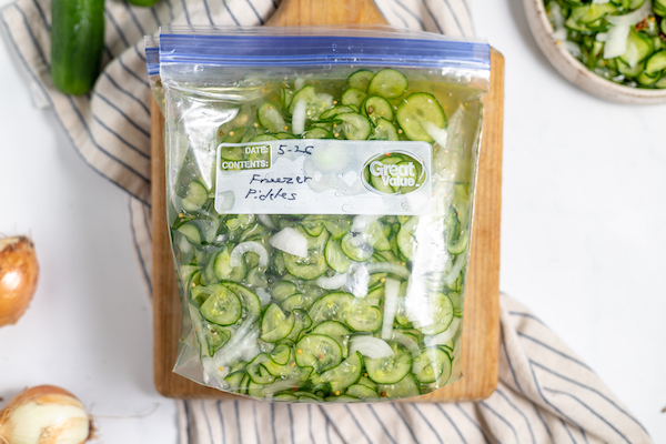 Freezer Pickles
