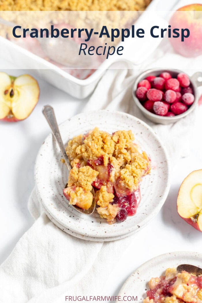 cranberry apple crisp recipe