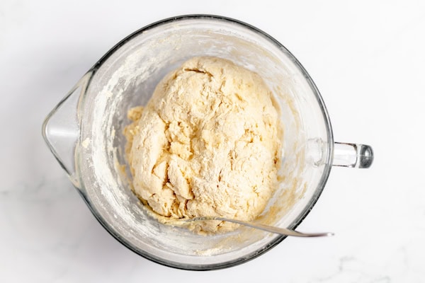 bowl of irish soda bread dough