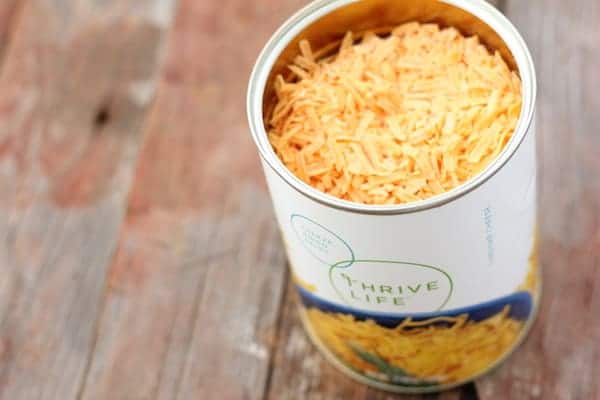 Thrive Life Review: Cheddar Cheese
