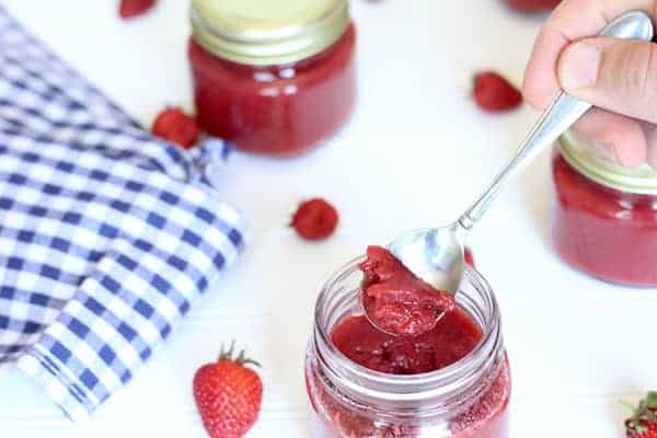 strawberry jam without sugar