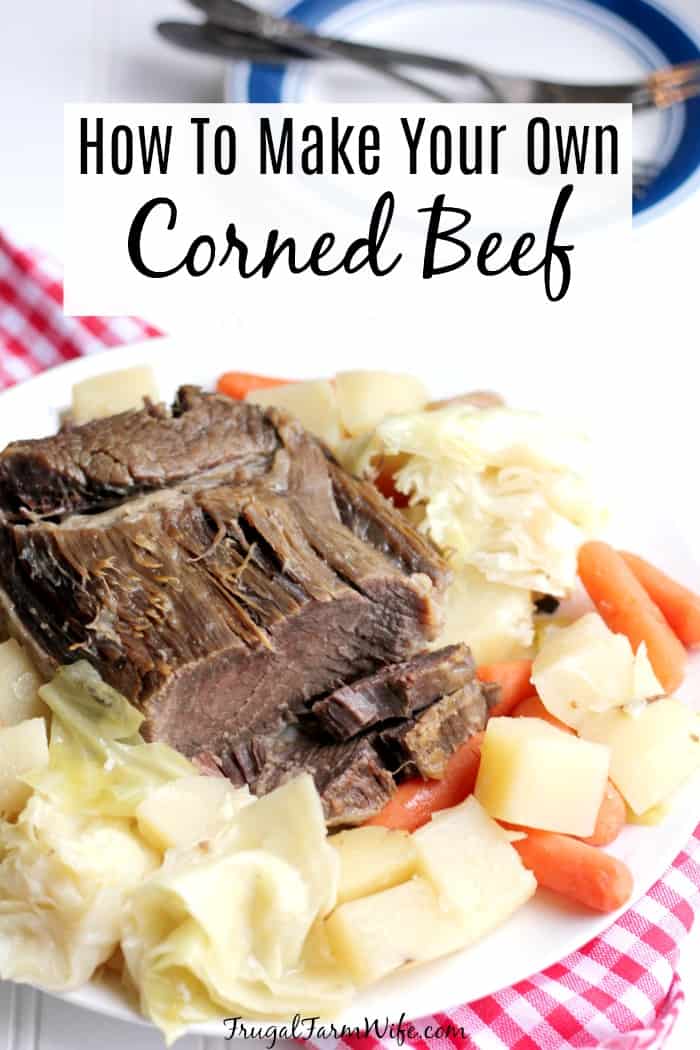 This homemade corned beef, is a Saint Patrick’s Day favorite - and a lot easier to pull of than you’d think! 