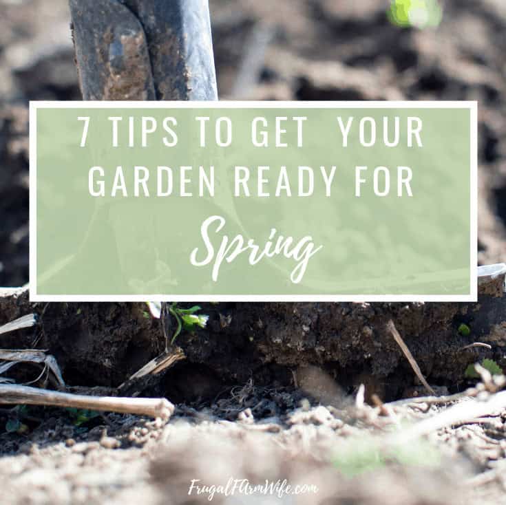 spring garden prep
