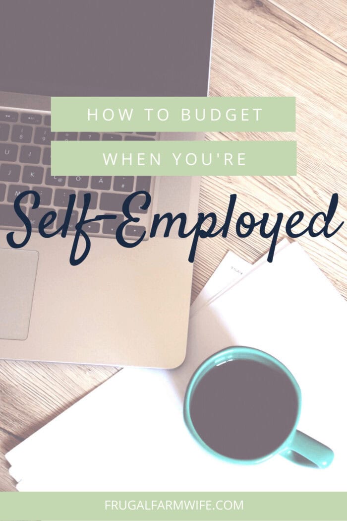 Budgeting for self-employement