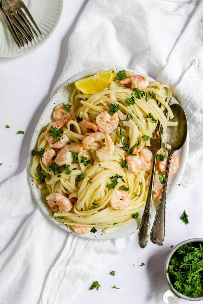 easy gluten free shrimp scampi recipe