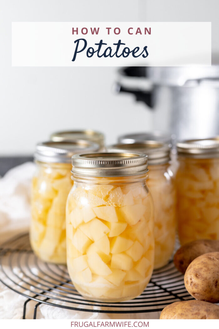how to can potatoes