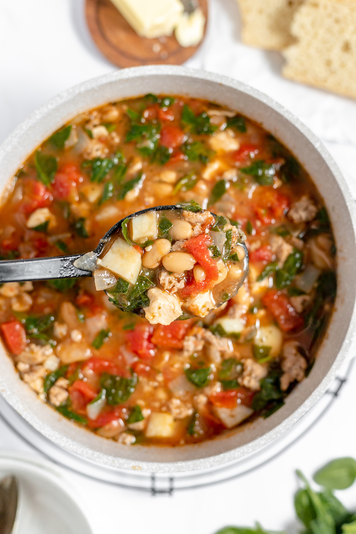 kettle of peasant soup