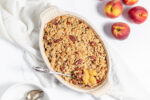 gluten free peach crisp