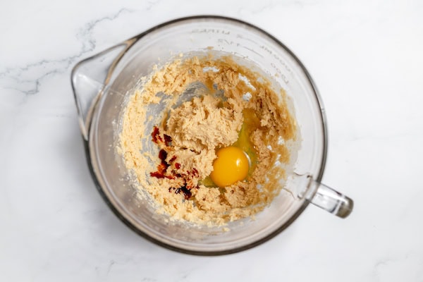 wet ingredients for gluten free gingerbread bars