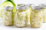 jars of cabbage