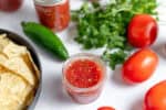 canning salsa