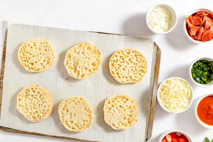 split english muffins