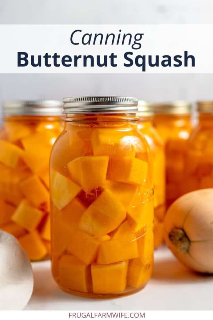 the best way to can butternut squash
