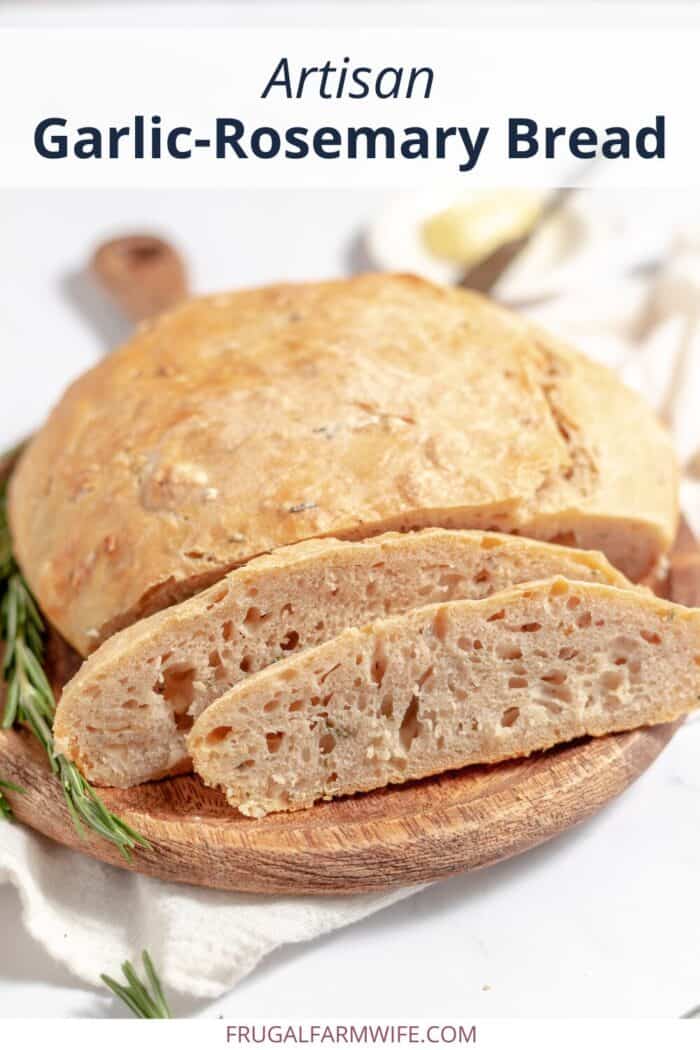 recipe for rosemary bread with garlic