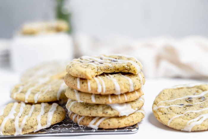 lavender earl grey cookies
