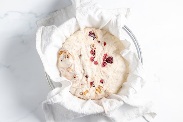 dough ready for bulk fermentation