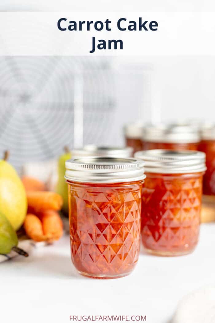 How to make Carrot Cake Jam