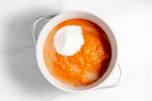 apricot puree with pectin