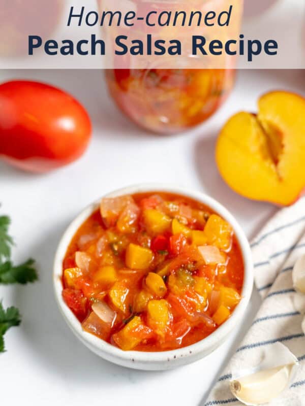 how to can peach salsa