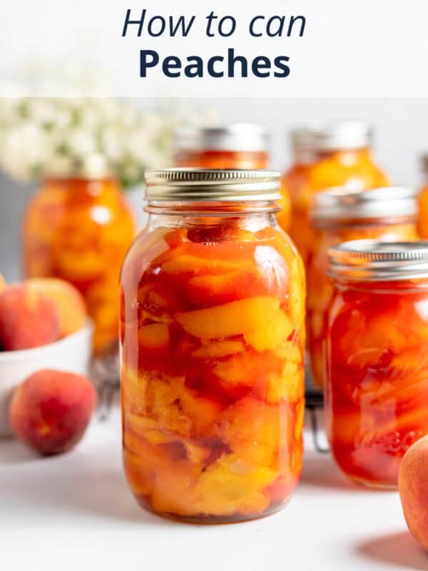 how to can peaches