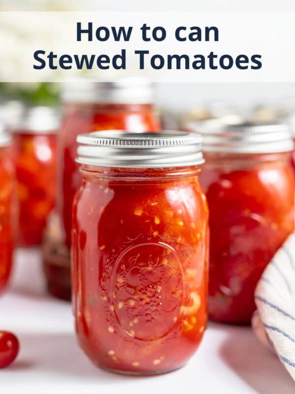 Recipe for canning stewed tomatoes