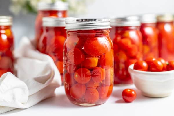 Canning Cherry Tomatoes