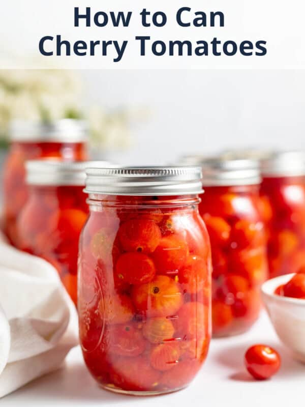 canning cherry tomatoes tutorial