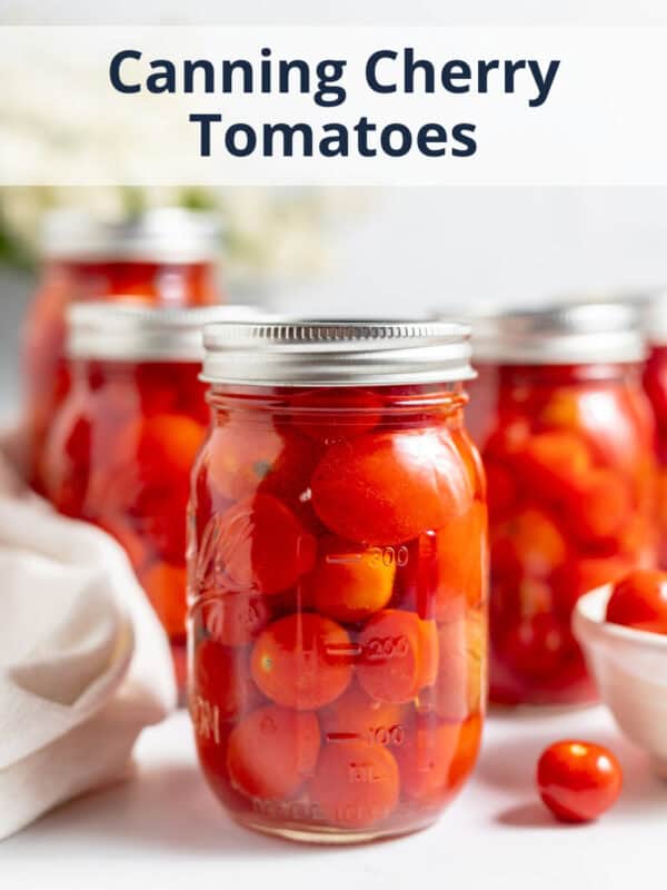 how to can cherry tomatoes with the skins on