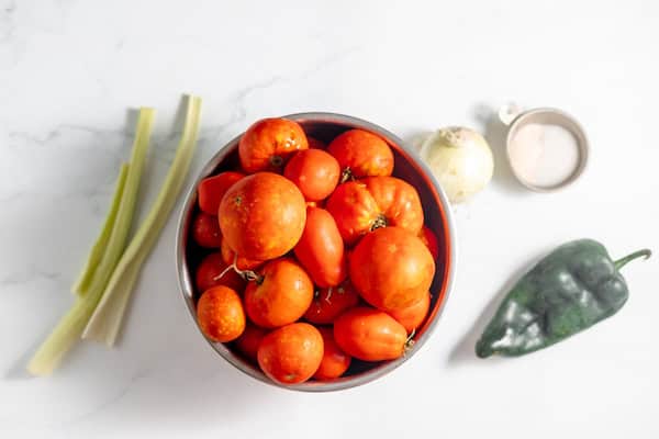ingredients for canning stewed tomatoes