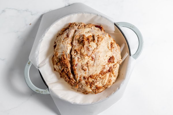 sourdough loaf ready to bake