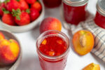 how to can peach strawberry jam