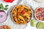 chicken fajita bowls